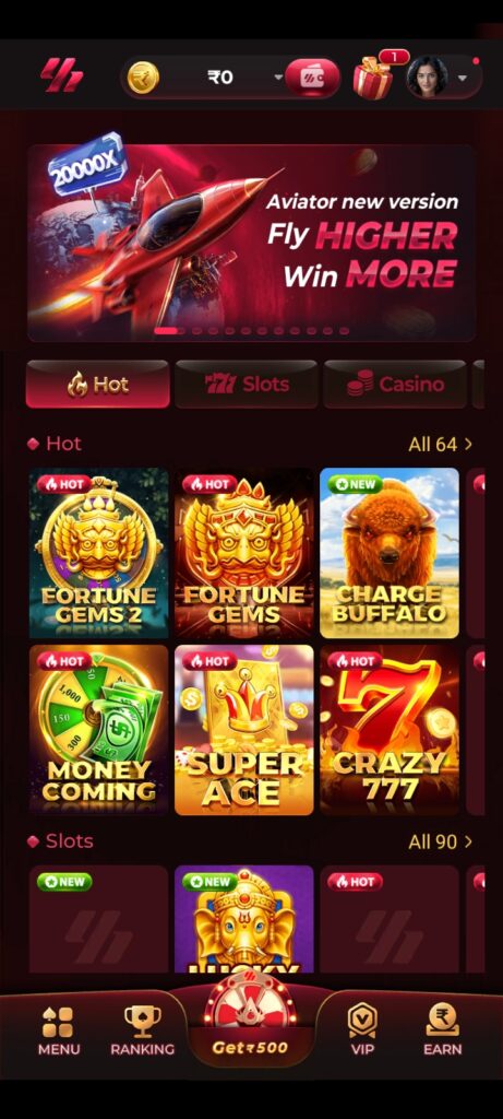 Y1 CASINO GAME APK